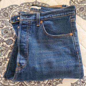 Levis ribcage boot jeans